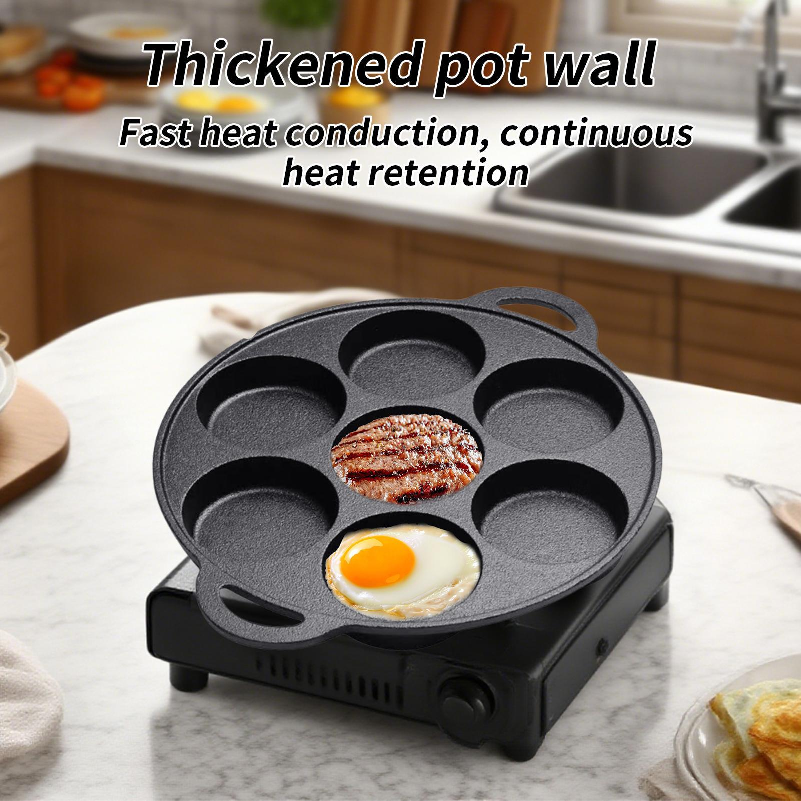 Nonstick Flat Cast Iron Pan Fl – обзор и цена Camping Cooking Cast Iron