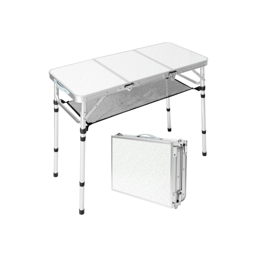 Folding Camping Table With Sto – обзор и цена Camping Cooking Table With Storage