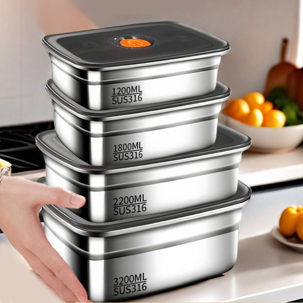 Stainless Steel Lunch Box Bent – обзор и цена Camping Cooking Organizer