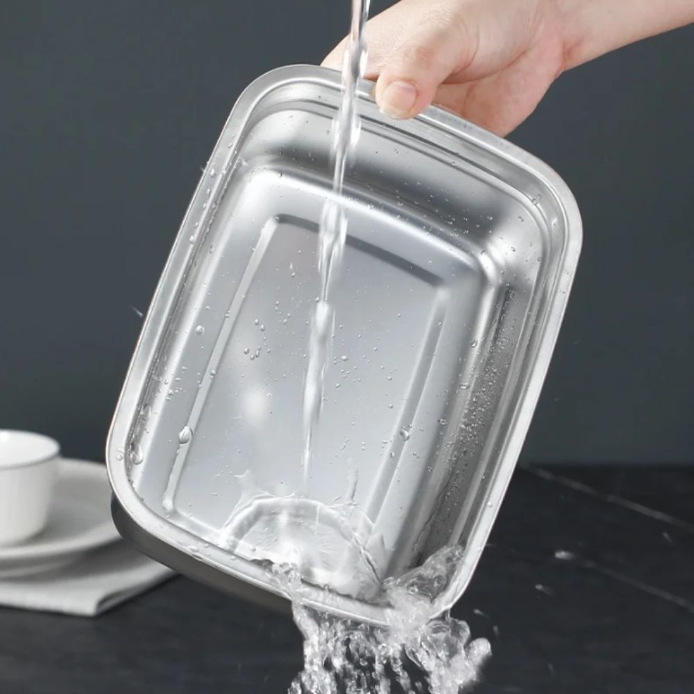Stainless Steel Lunch Box Bent – обзор и цена Camping Cooking Organizer