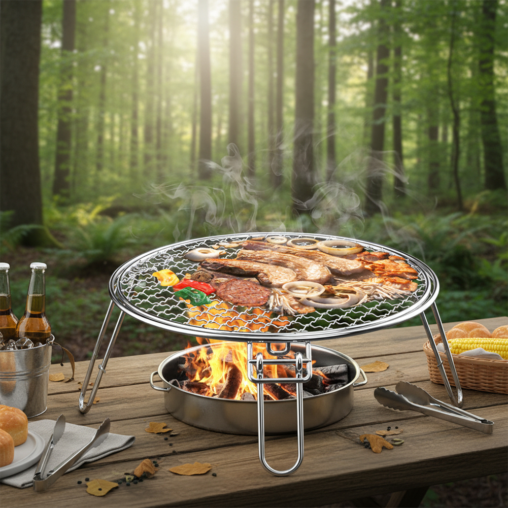 Camping BBQ Grill Grate Foldab – обзор и цена Camping Cooking Grate