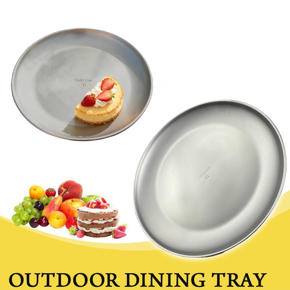 Pure Titanium Camping Plate Ul – обзор и цена Camping Cooking Dishes
