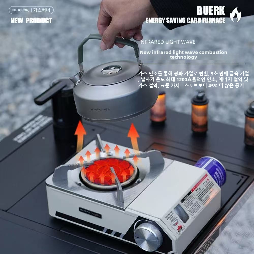 BUERK 4000W Infrared Stove Por – обзор и цена Camping Cooking Fuel