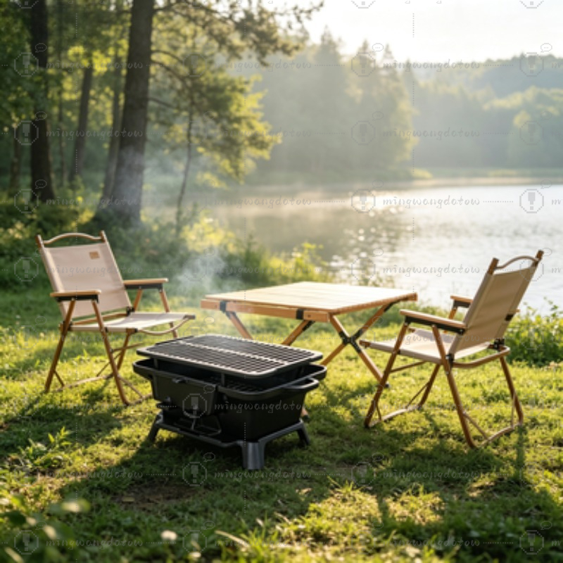 Cast Iron Charcoal Grill Non C – обзор и цена Camping Cooking Cast Iron
