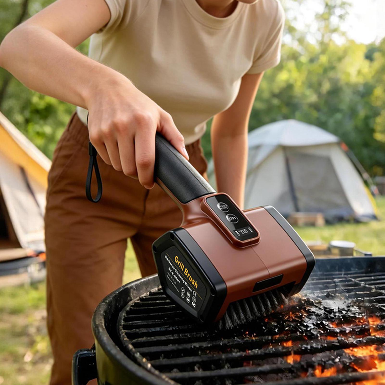 Automatic Grill Cleaner 3000mA – обзор и цена Camping Cooking Grate