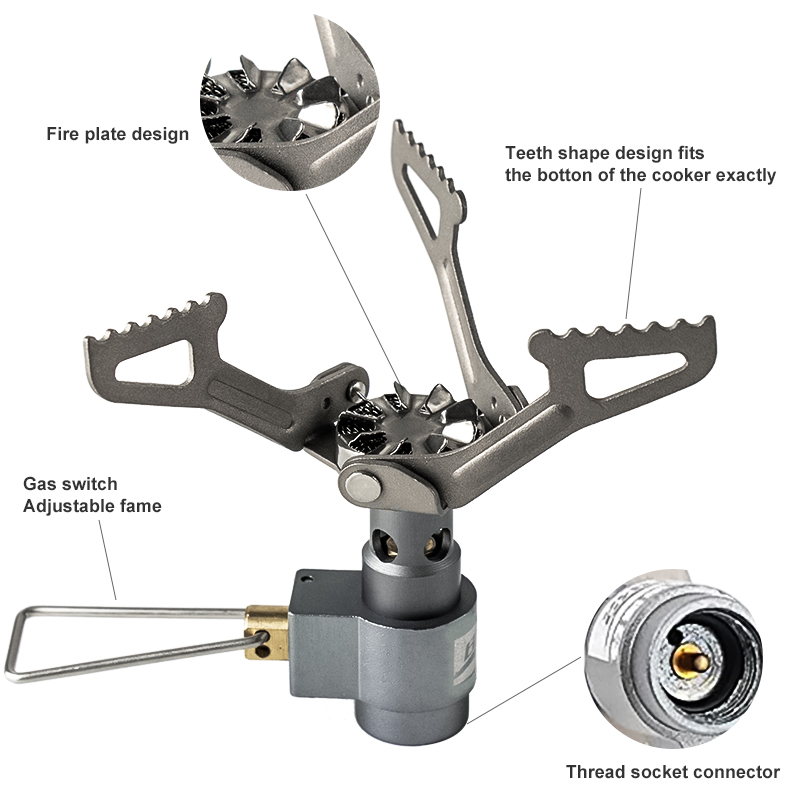 BRS Outdoor Gas Stove Mini Cam – обзор и цена Camping Cooking Fuel