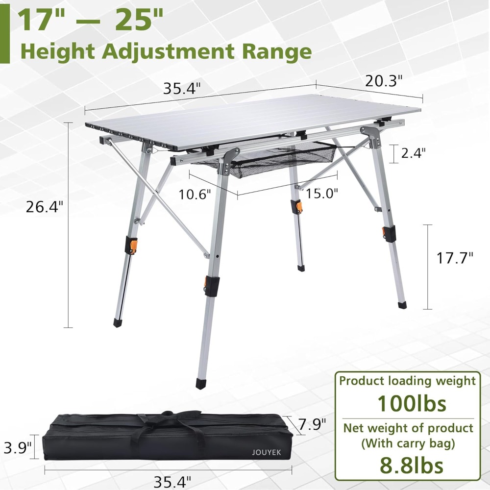 Folding Outdoor Camping Table  – обзор и цена Camping Cooking Table With Storage