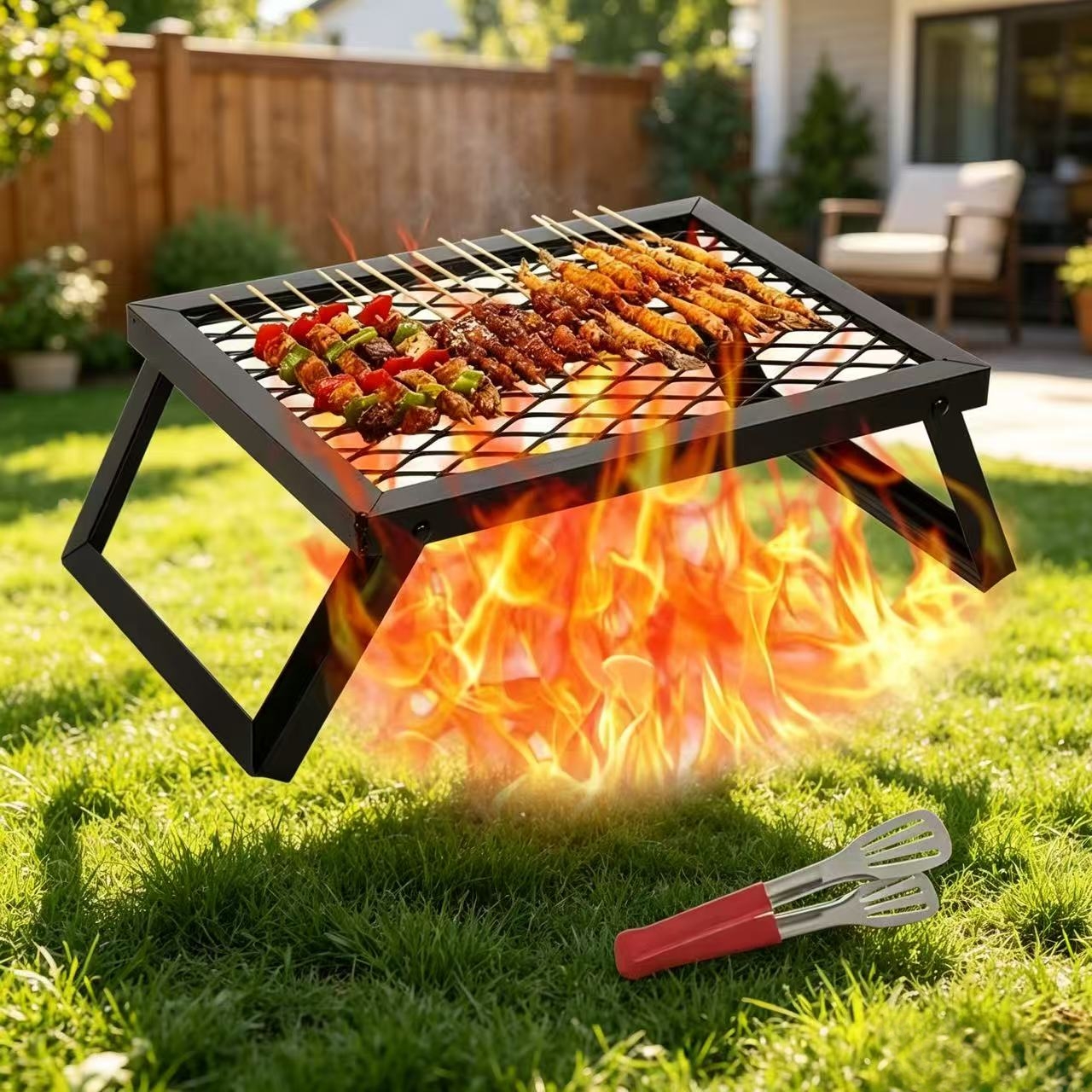 Portable folding barbecue gril – обзор и цена Camping Cooking Gifts