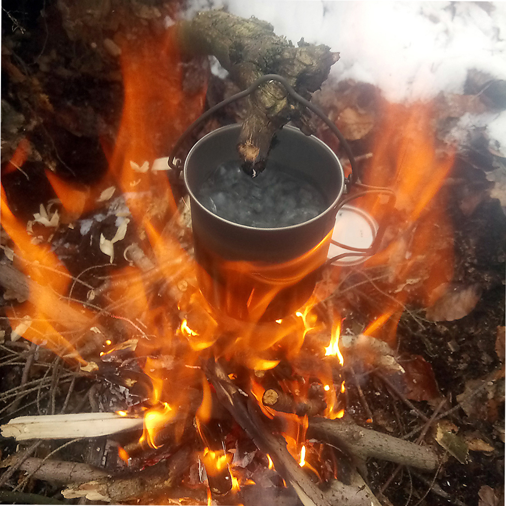 Ultralight 750ml Titanium Pot  – обзор и цена Camping Cooking Pot With Lid