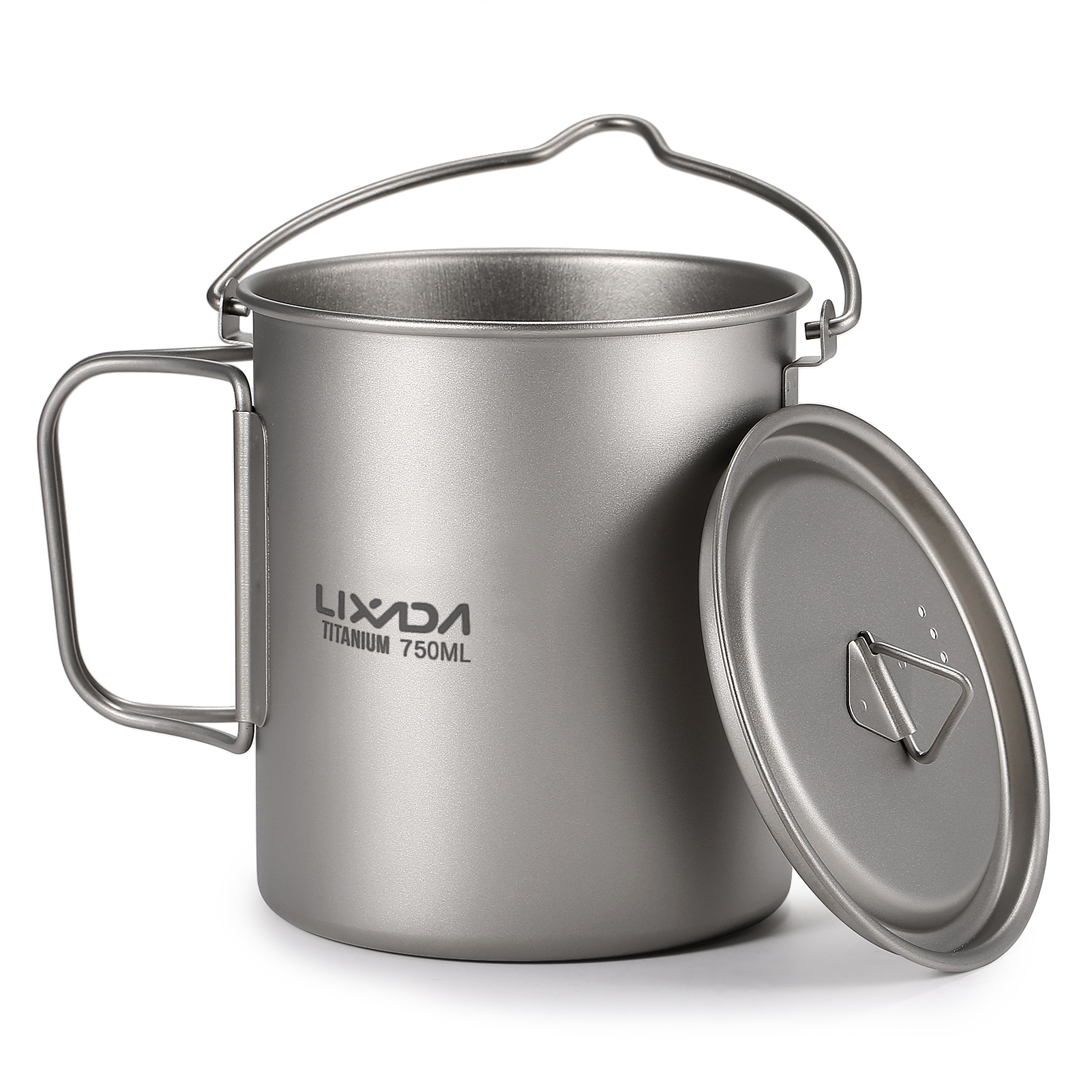 Ultralight 750ml Titanium Pot  – обзор и цена Camping Cooking Pot With Lid