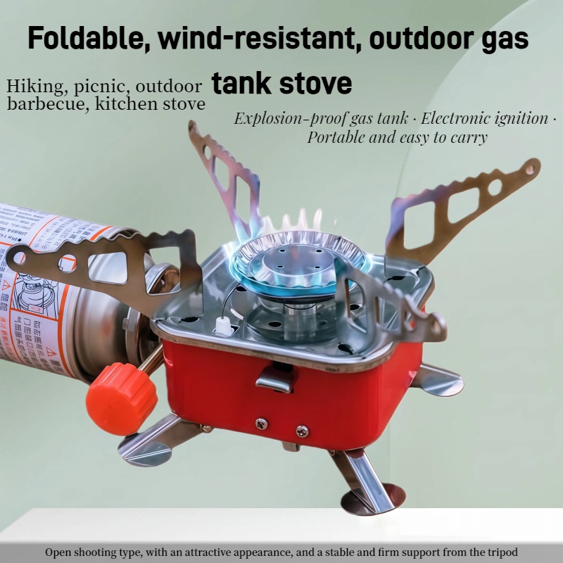 Outdoor Mini Square Stove Camp – обзор и цена Camping Cooking Ovens