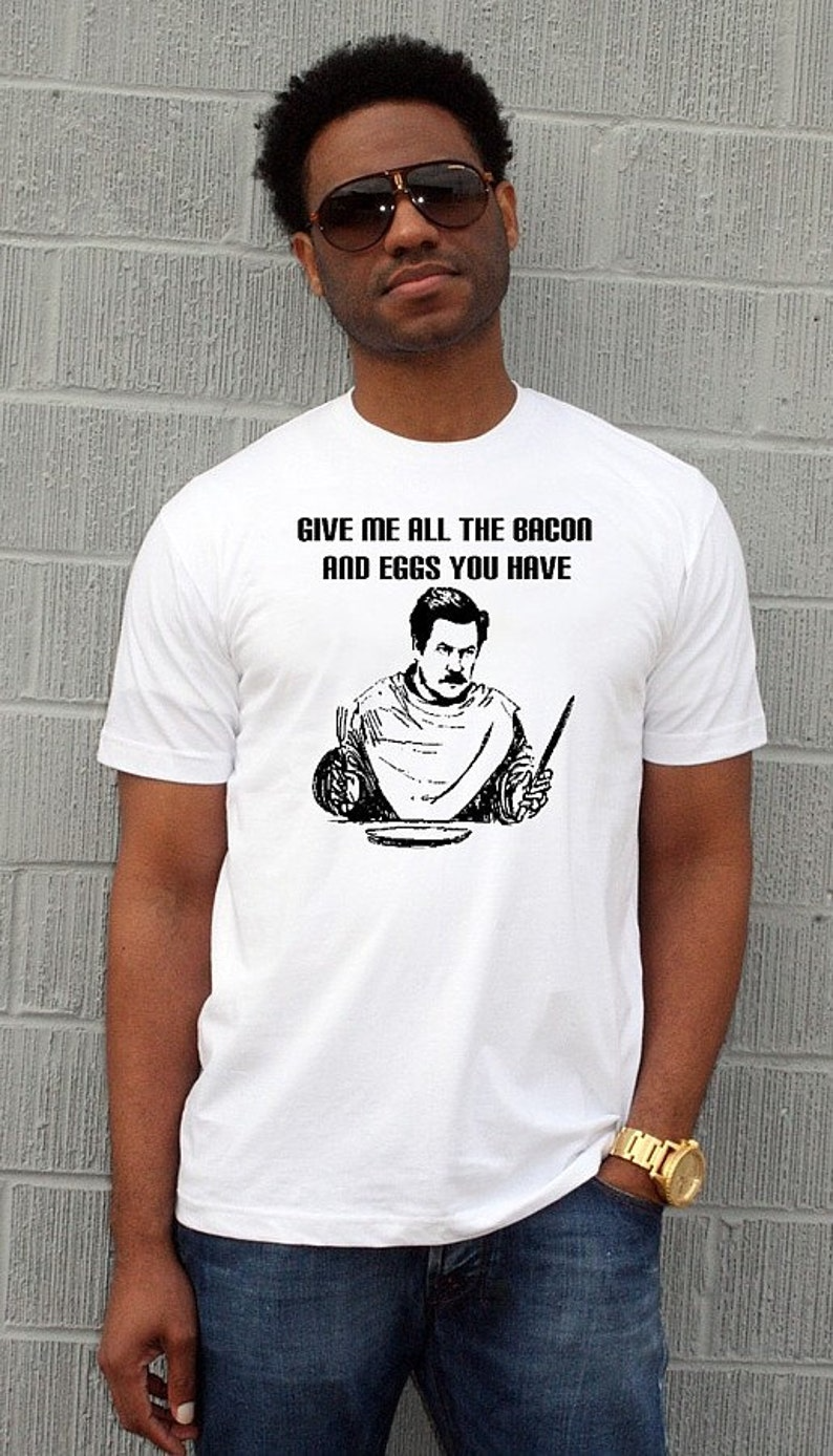 Ron Swanson Carnivore Shirt Fu – обзор и цена Camping Cooking Gifts