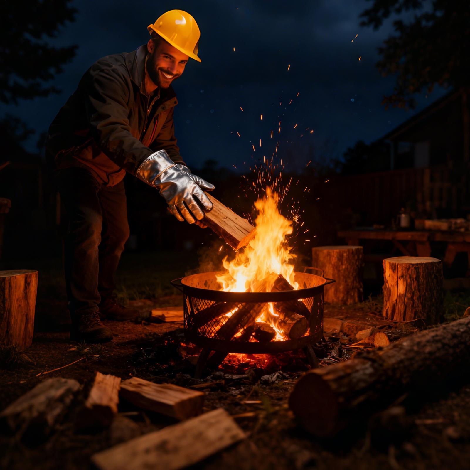 Grill Gloves Insulated Anti-Sc – обзор и цена Camping Cooking Ovens