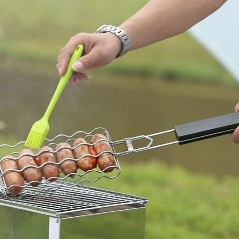 Portable Camping BBQ Grill Com – обзор и цена Camping Cooking Tools