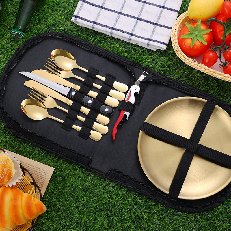 10Pcs Camping Tableware Set 30 – обзор и цена Camping Cooking Dishes