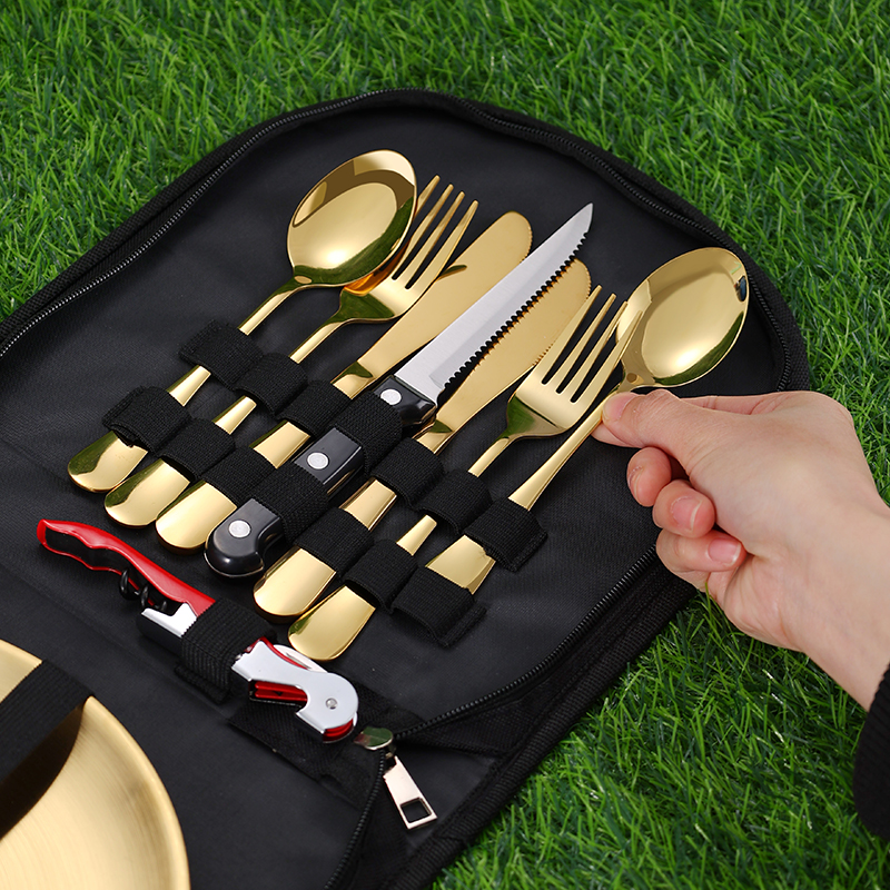 10Pcs Camping Tableware Set 30 – обзор и цена Camping Cooking Dishes