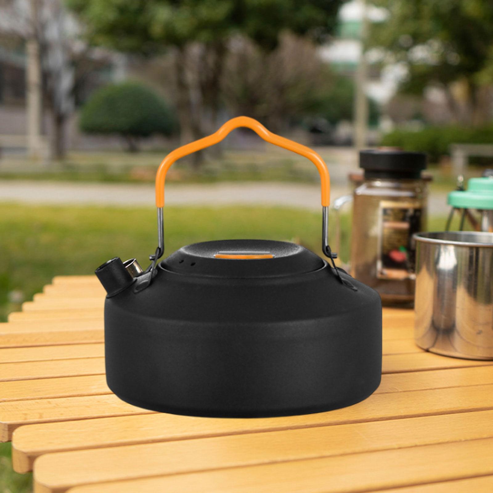 Portable Camping Kettle Coffee – обзор и цена Camping Cooking Pot With Lid