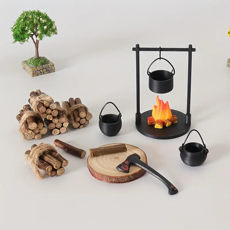 Mini Campfire Hanging Stove Po – обзор и цена Camping Cooking Gear