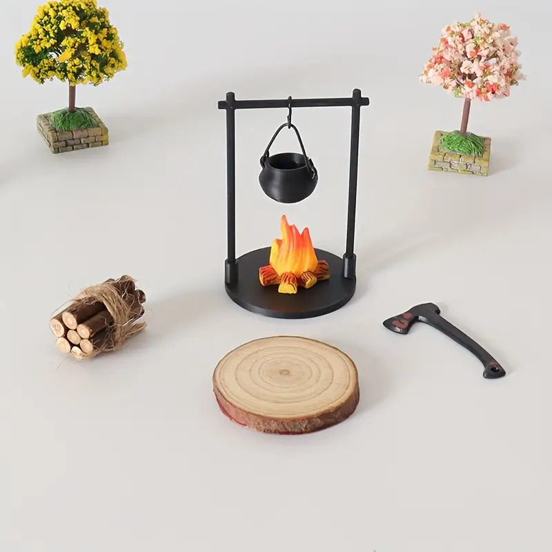 Mini Campfire Hanging Stove Po – обзор и цена Camping Cooking Gear