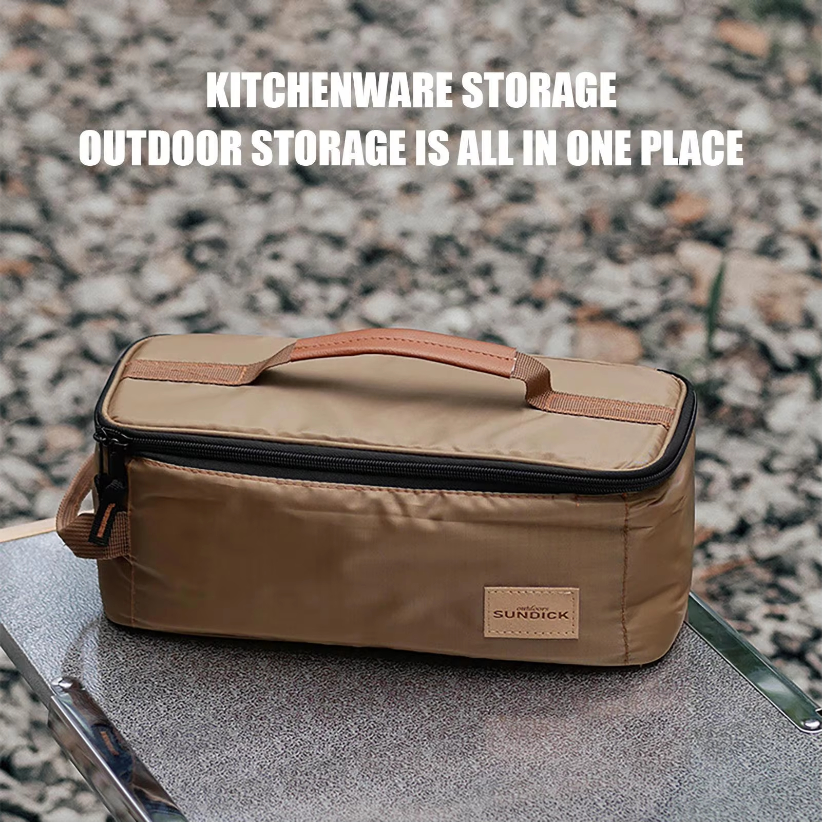 Insulated Camping Cutlery Stor – обзор и цена Camping Cooking Organizer