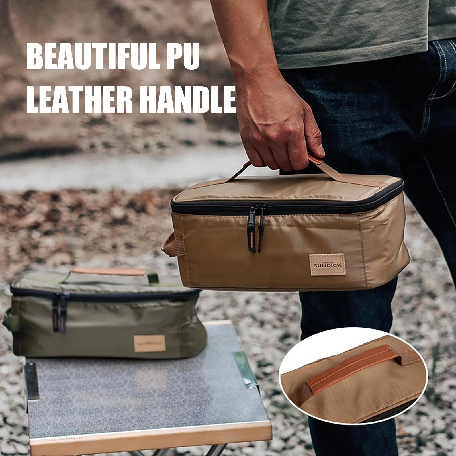 Insulated Camping Cutlery Stor – обзор и цена Camping Cooking Organizer