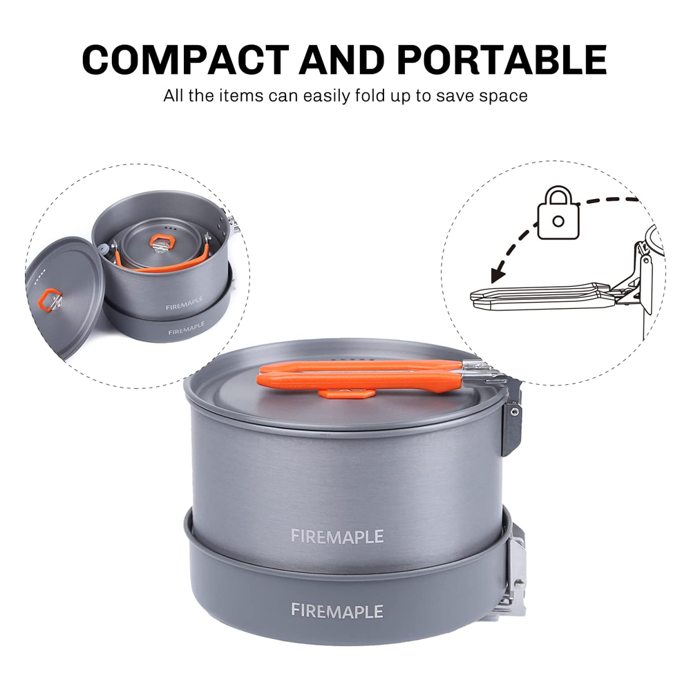 Fire Maple Camping Cookware Ut – обзор и цена Camping Cooking Dishes