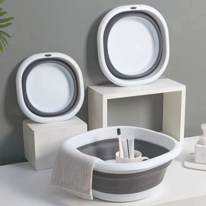 Plastic Wash Basin Folding Tub – обзор и цена Camping Cooking Dishes