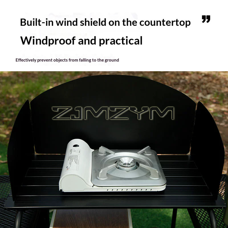 Outdoor Camping Folding Table, – обзор и цена Camping Cooking Table With Storage