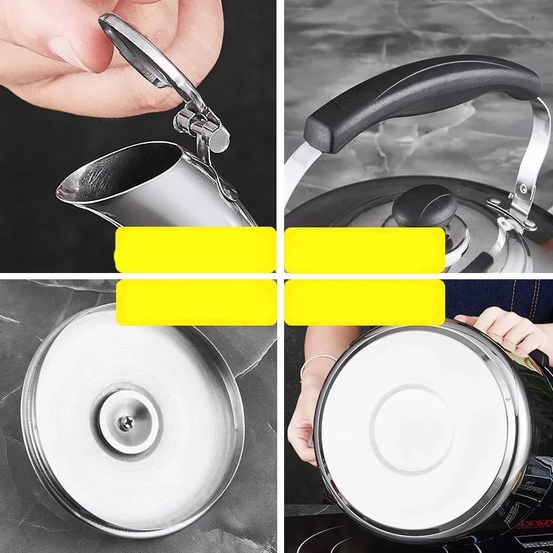 Stainless Steel Kettle Soundin – обзор и цена Camping Cooking Pot Large