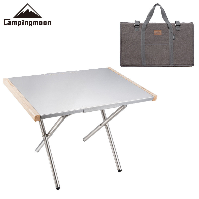 Outdoor Portable Stainless Ste – обзор и цена Camping Cooking Table With Storage