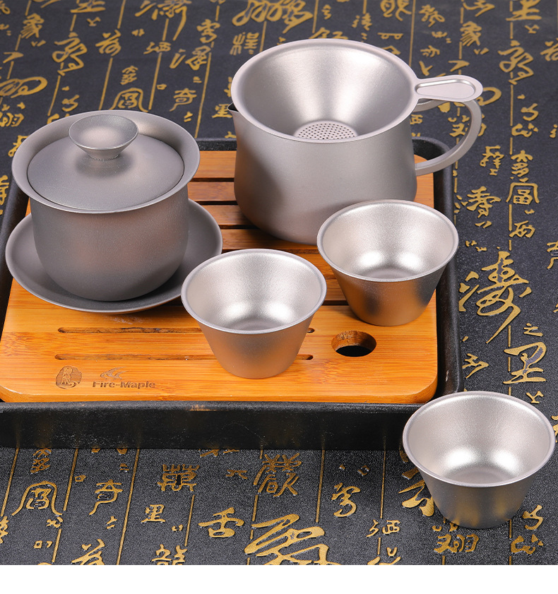 Pure Titanium Tea Set, Portabl – обзор и цена Camping Cooking Table With Storage