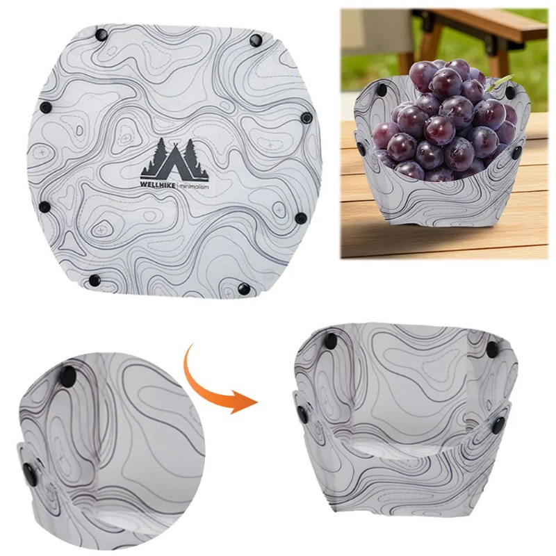 Foldable Camping Tableware Por – обзор и цена Camping Cooking Dishes