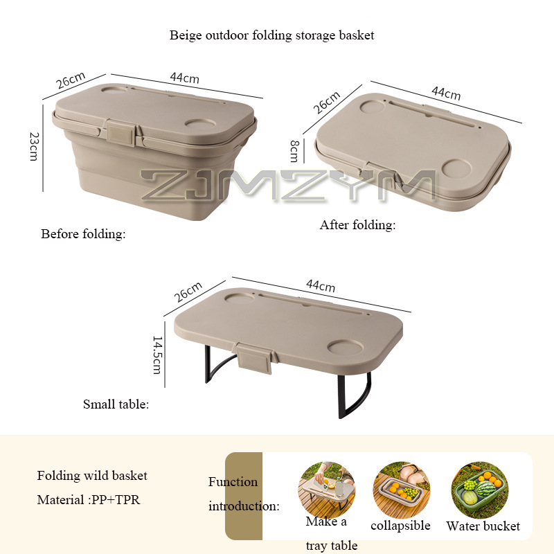 Folding Camping Box Multi-Func – обзор и цена Camping Cooking Table With Storage