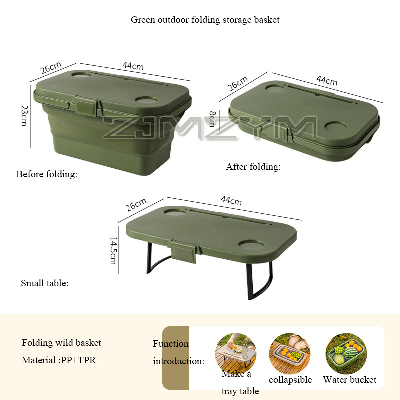 Folding Camping Box Multi-Func – обзор и цена Camping Cooking Table With Storage